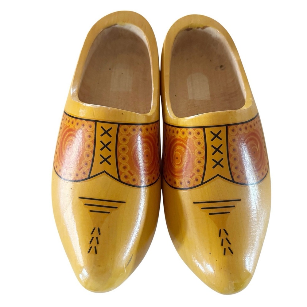 Authentic Dutch "Klompen" Wooden Shoes 31cm 48-49